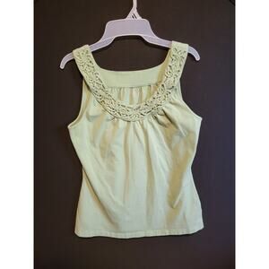 Willi Smith Braided Neck and Shoulder Tank - Women's Large